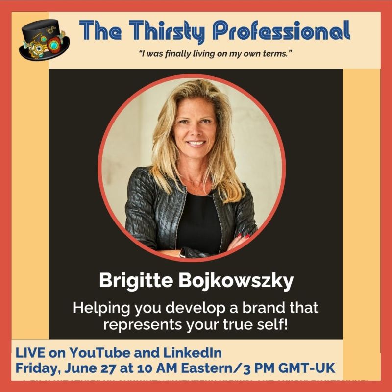 Brigitte Bojkowszky guest at The Thirsty Professional